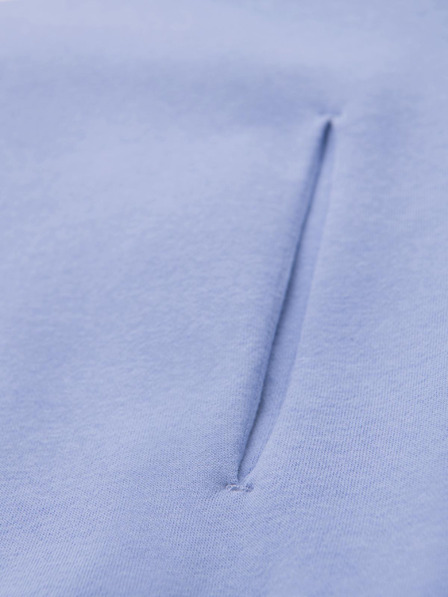 Ombre Clothing Унисекс суитшърт с качулка и джобове - лавандула