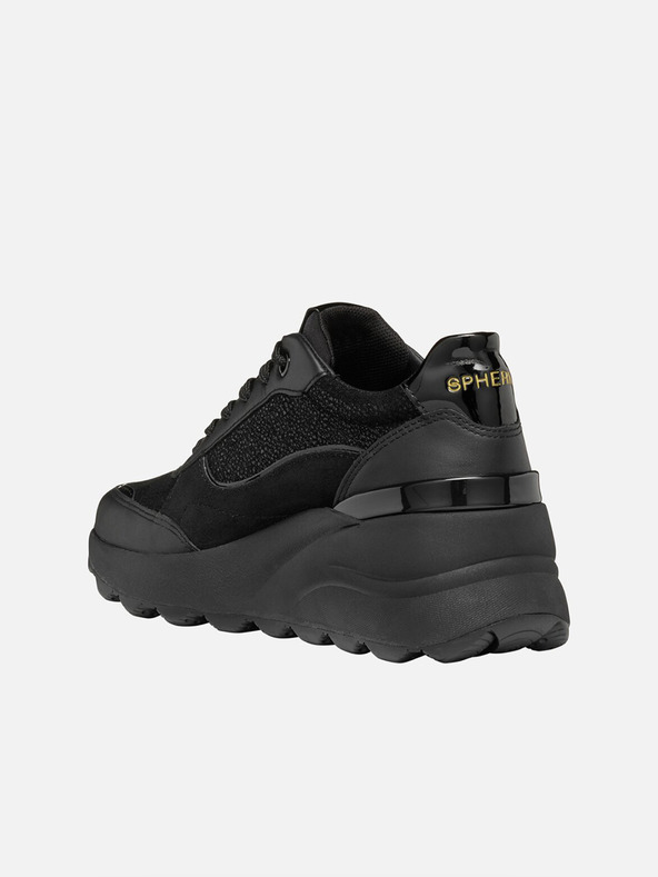 Geox Черни дамски маратонки Geox Spherica EC13