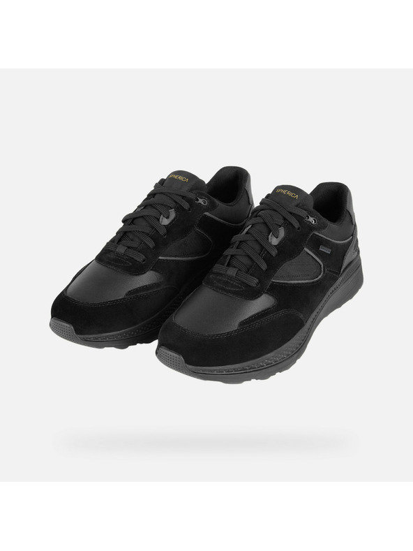 Geox Черни мъжки маратонки Geox Spherica Actif X1