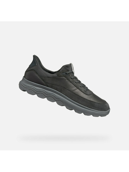 Geox Тъмносиви мъжки маратонки Geox Spherica Plus