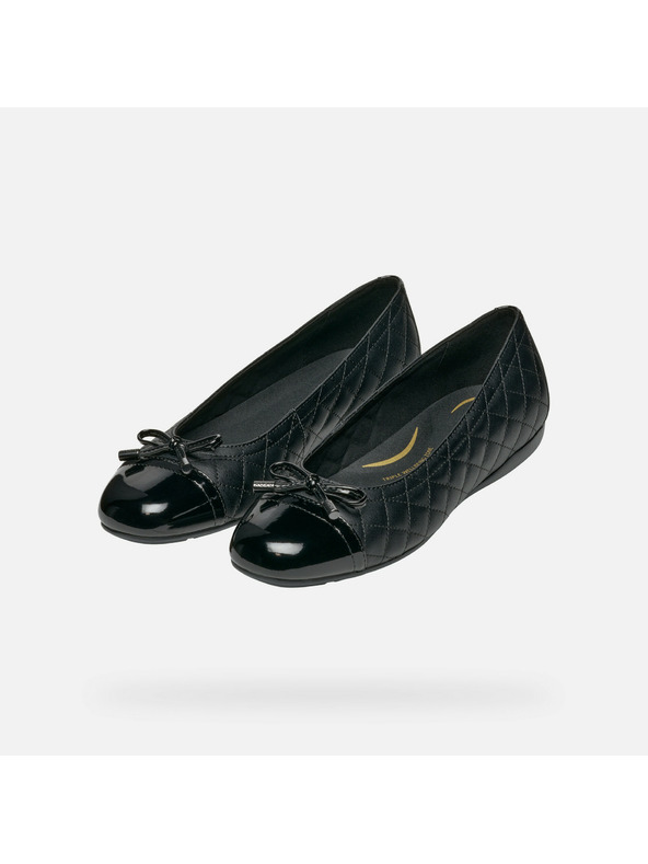 Geox Черни дамски балерини Geox Annytah