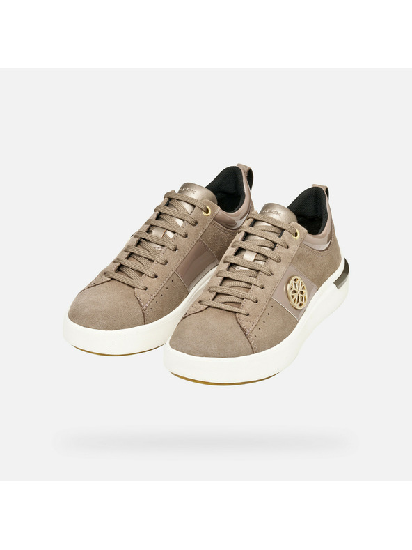 Geox Бежови дамски маратонки Geox Dalyla