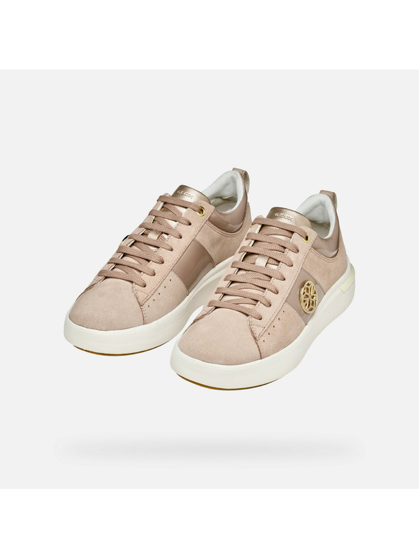 Geox Бежови дамски маратонки Geox Dalyla