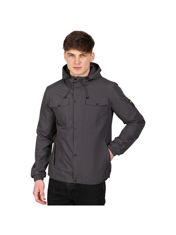 NAX Мъжко яке с ptx мембрана nax NAX IKEL тъмно сиво