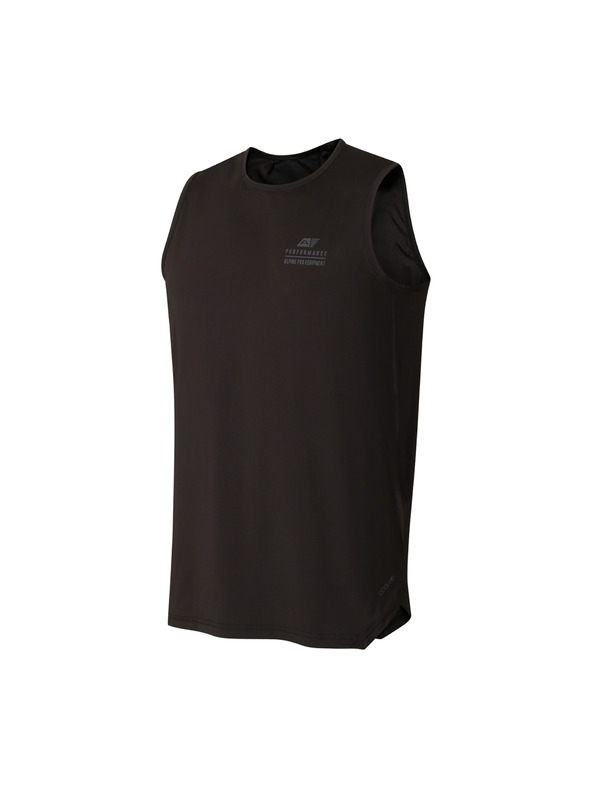 ALPINE PRO Мъжка бързосъхнеща потник с cool dry ALPINE PRO GELAD 2 черно