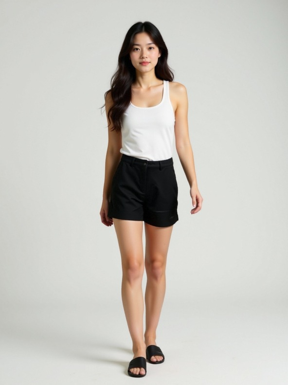 ALPINE PRO Дамски софтшел шорти ALPINE PRO BAKA black