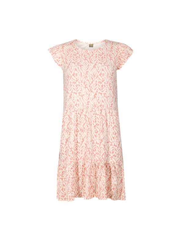 NAX Дамска лятна рокля nax NAX ADEGA peach whip