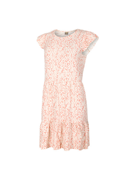 NAX Дамска лятна рокля nax NAX ADEGA peach whip