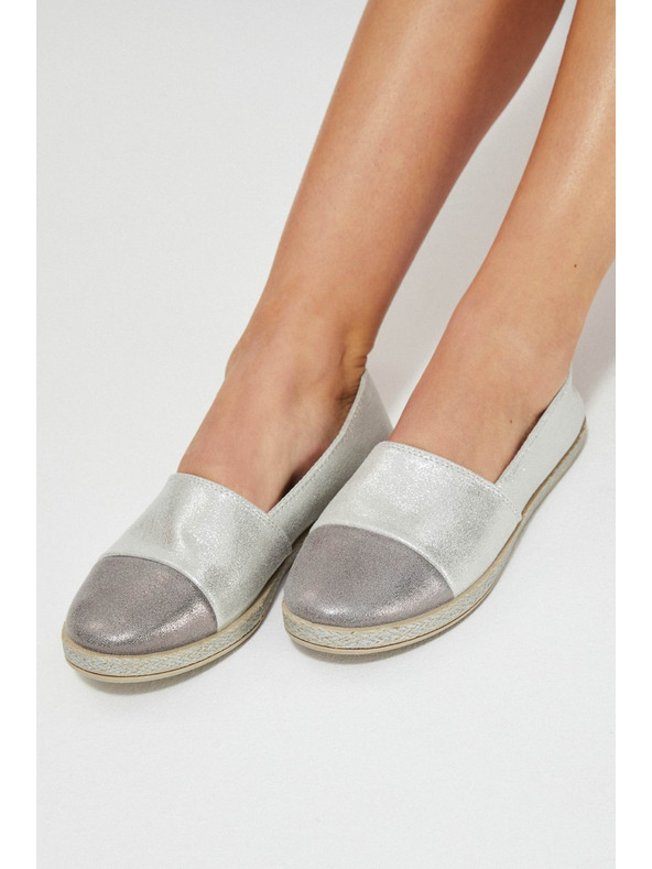 Moodo Сребристи еспадрили