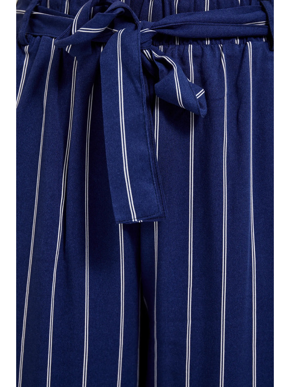 Moodo Тъмносини райета панталони