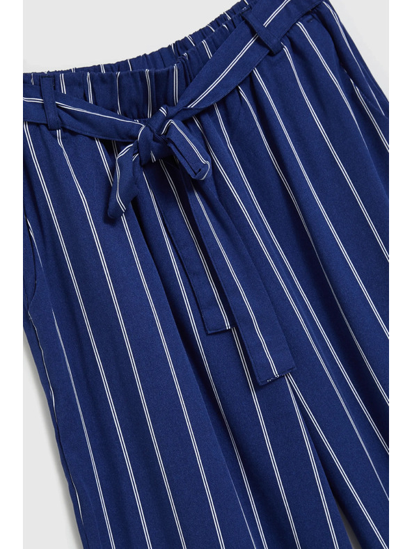 Moodo Тъмносини райета панталони