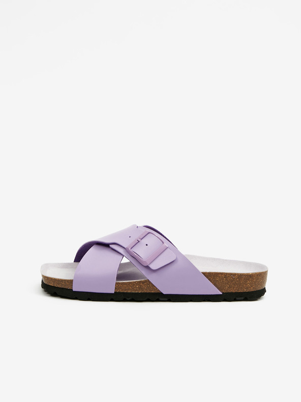 Ojju Светлолилави дамски чехли OJJU