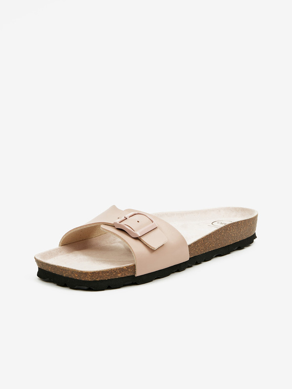 Ojju Светло розови дамски чехли OJJU