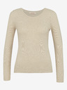 CAMAIEU Бежов дамски пуловер CAMAIEU