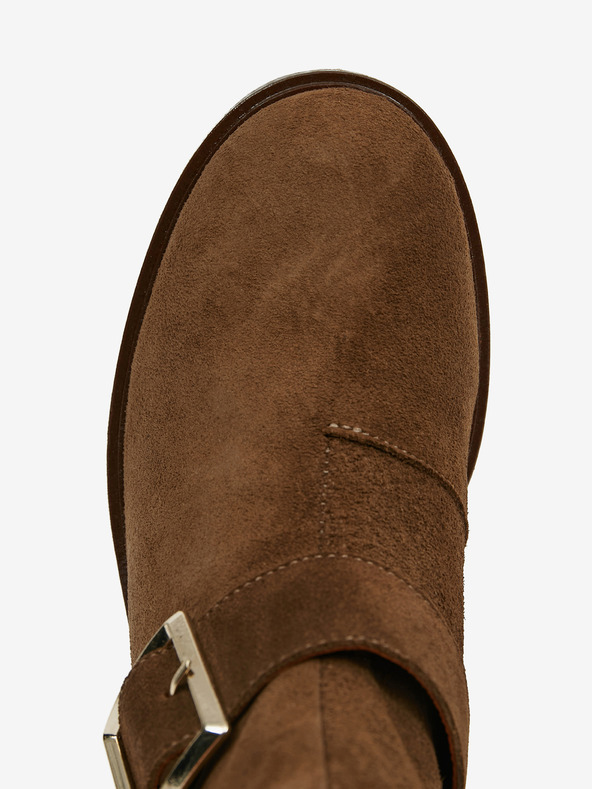 Ojju Кафяви велурени боти OJJU