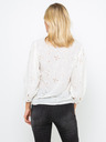 CAMAIEU Бяла романтична блуза