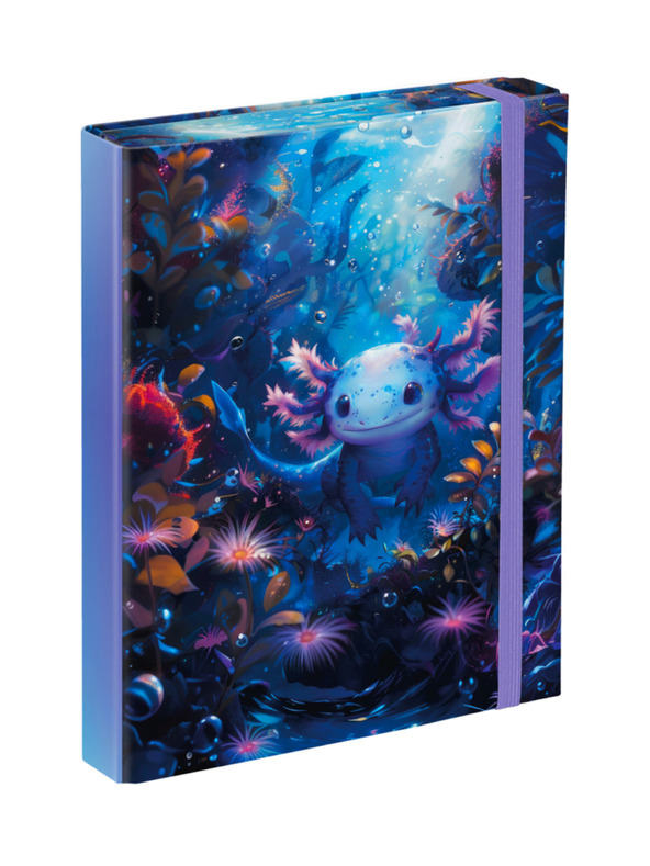 BAAGL  BAAGL Папка за училищни тетрадки A5 Аксолотъл