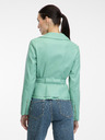 Orsay Светло зелено дамско кожено яке ORSAY