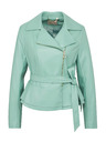 Orsay Светло зелено дамско кожено яке ORSAY