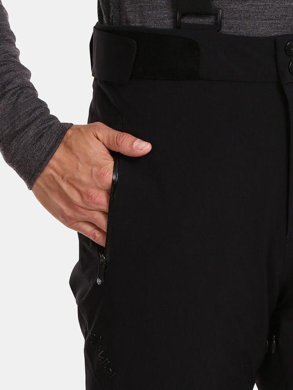 Kilpi Черни мъжки ски панталони Kilpi RAVEL