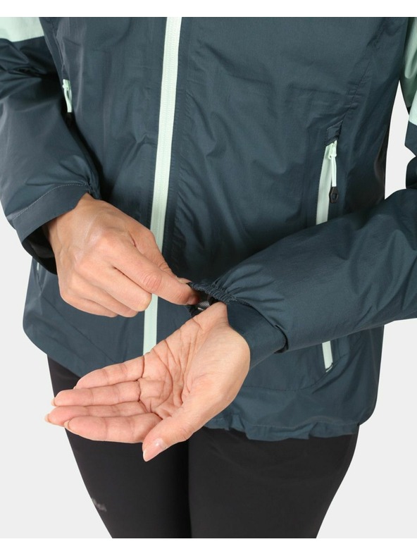 Kilpi Дамско непромокаемо яке Kilpi HURRICANE-W Тъмнозелено