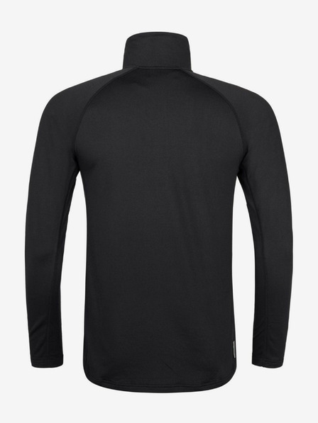 Kilpi Черна мъжка спортна риза със стояща яка Kilpi WILLIE