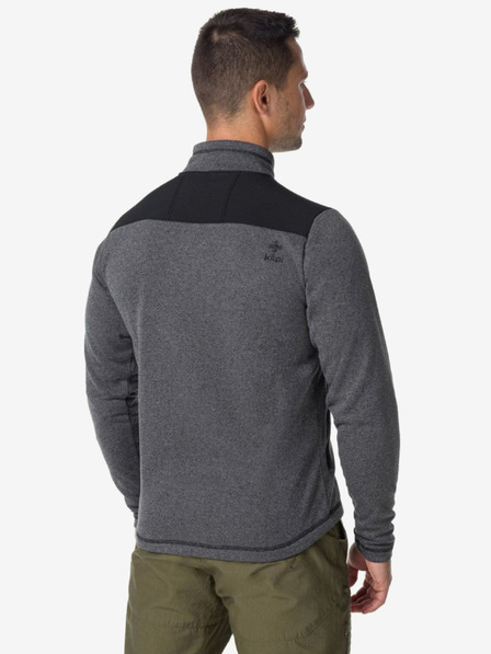 Kilpi Тъмно сив мъжки пуловер от полар Kilpi REGIN-M