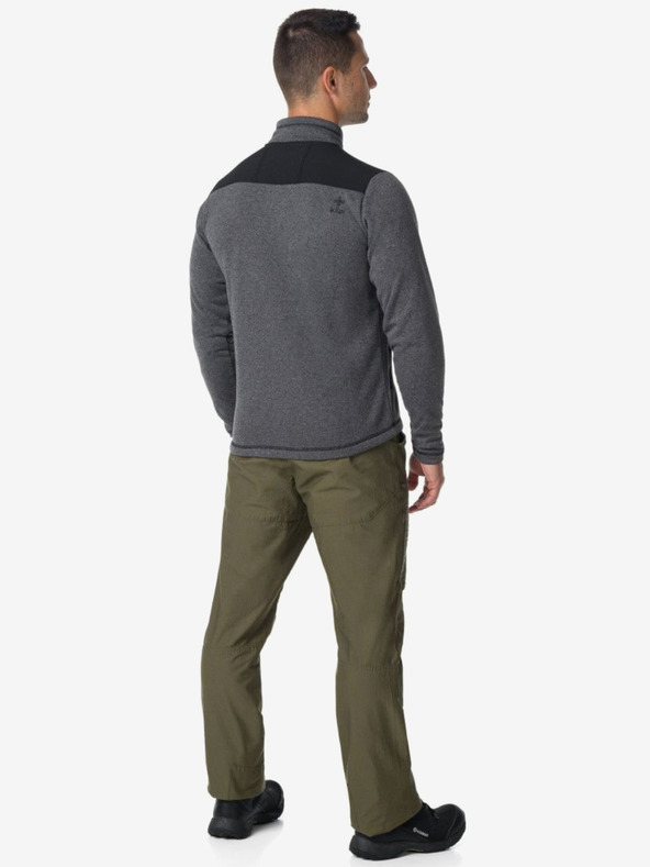 Kilpi Тъмно сив мъжки пуловер от полар Kilpi REGIN-M