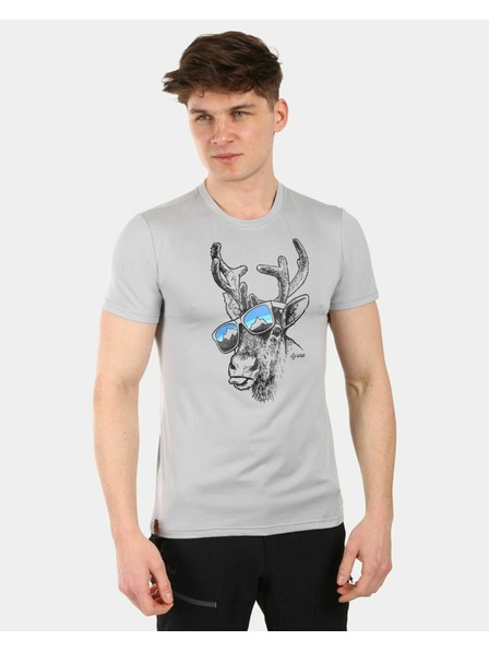 Kilpi Мъжка функционална тениска Kilpi LISMAIN-M Светло сиво