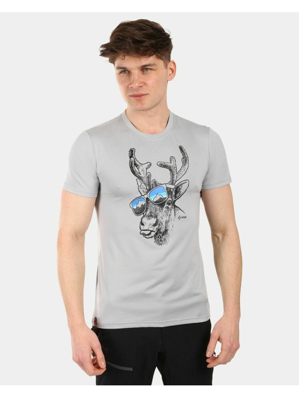 Kilpi Мъжка функционална тениска Kilpi LISMAIN-M Светло сиво