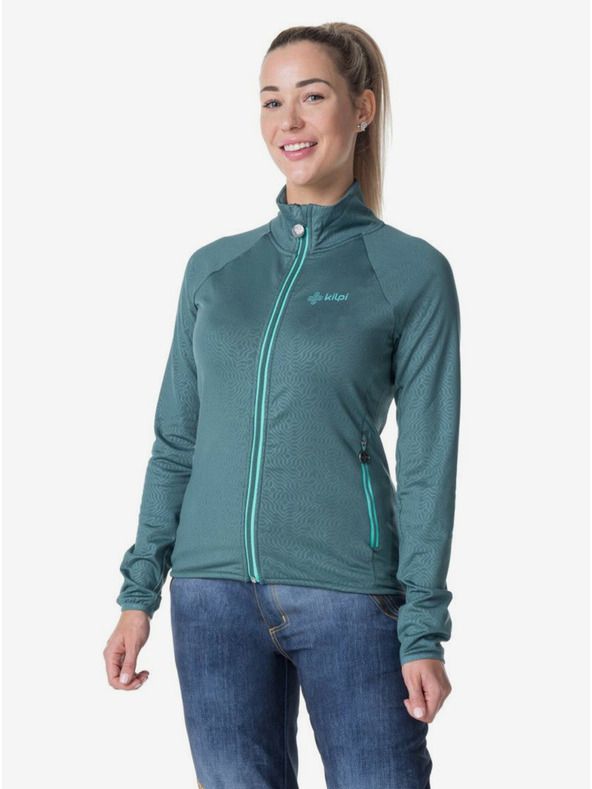 Kilpi Черна спортна дамска качулка KILPI JUNIE