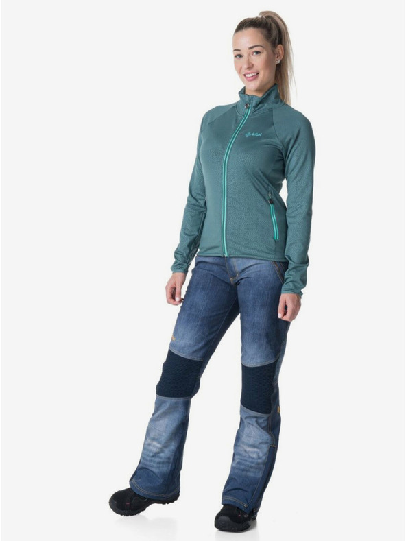 Kilpi Черна спортна дамска качулка KILPI JUNIE