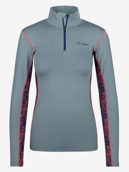 Kilpi Светлосиня дамска термална тениска със стояща яка KILPI WILLIE