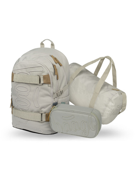 BAAGL  BAAGL КОМПЛЕКТ 3 Skate Mist: раница, моливник, спортна чанта