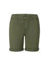 ALPINE PRO Дамски памучни къси панталони ALPINE PRO NOKA зелени