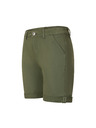 ALPINE PRO Дамски памучни къси панталони ALPINE PRO NOKA зелени