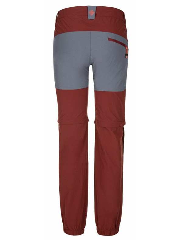Kilpi Дамски туристически панталони KILPI HOSIO-W Тъмночервено