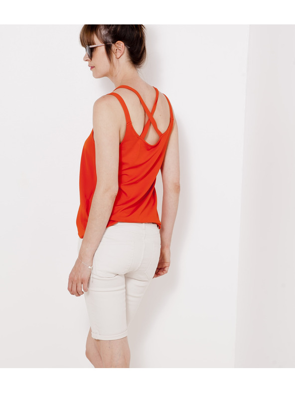 CAMAIEU Бели къси панталони CAMAIEU