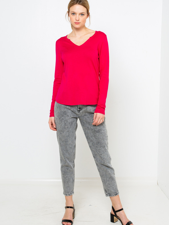 CAMAIEU Розов суитшърт CAMAIEU