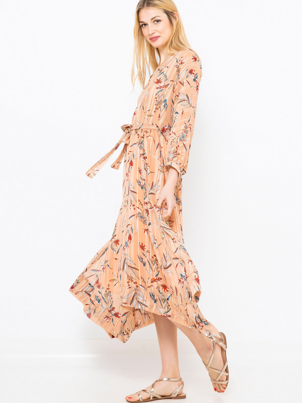 CAMAIEU Розови дълги рокли CAMAIEU