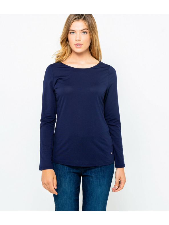 CAMAIEU Тъмносиня тениска CAMAIEU