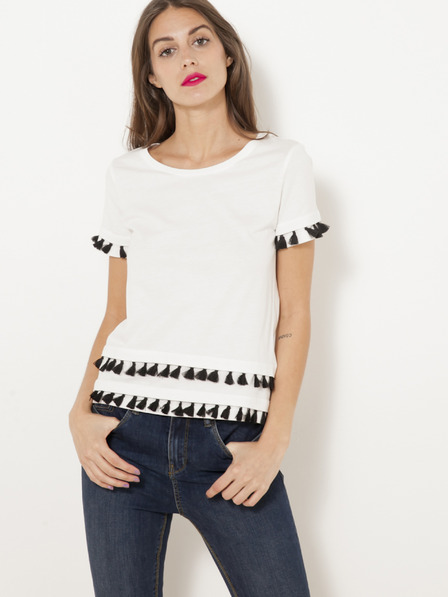 CAMAIEU Бяла блуза CAMAIEU