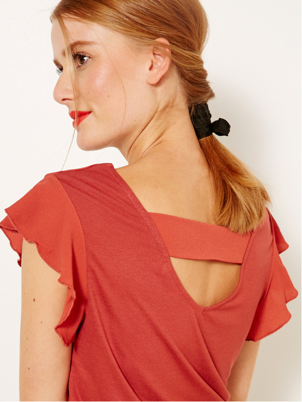 CAMAIEU Червен топ CAMAIEU