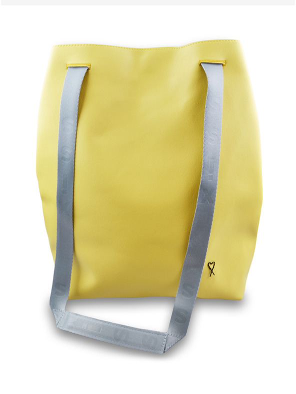 Xiss Жълта дамска раница Xiss Yellow City