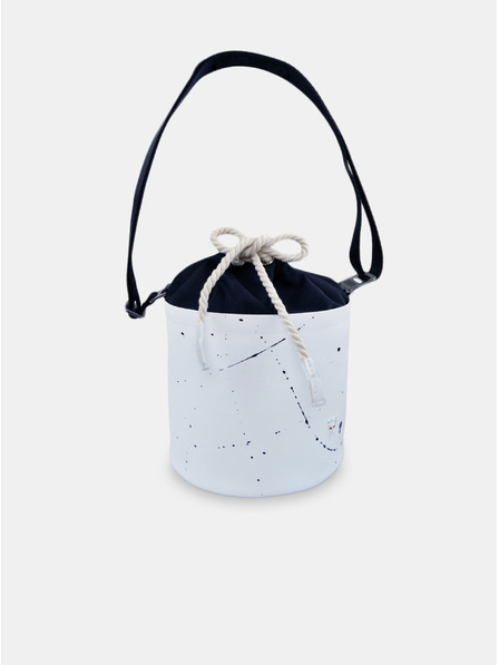 Xiss Бяла дамска чанта Crossbody Kiss Mini White Splash