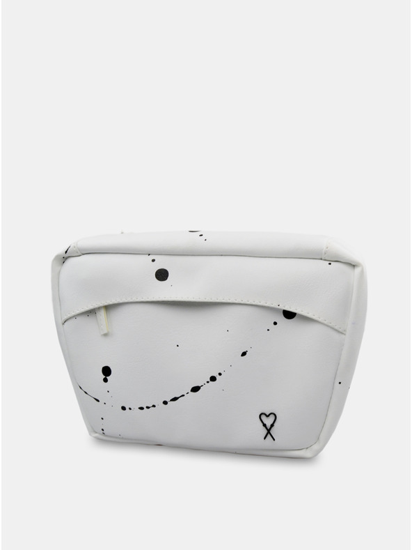 Xiss Xiss Бяла бъбрековидна напръскана бяла