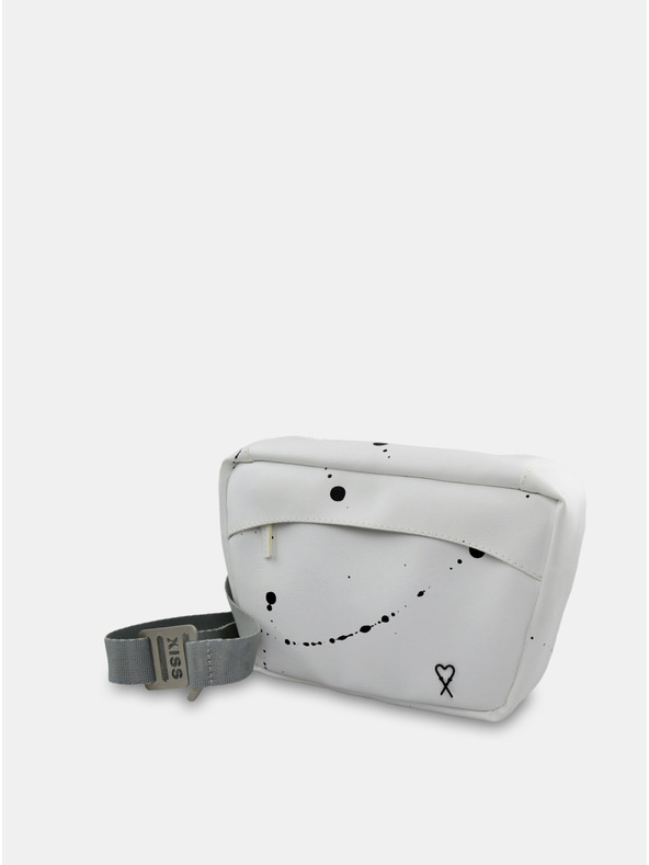 Xiss Xiss Бяла бъбрековидна напръскана бяла