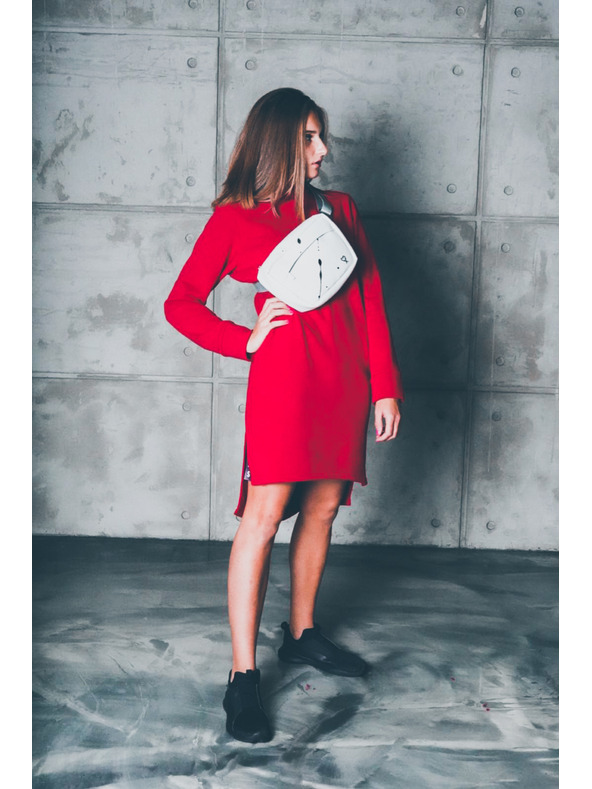 Xiss Xiss Бяла бъбрековидна напръскана бяла