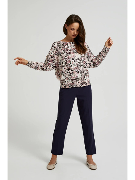 Moodo Светло бежов дамски пуловер