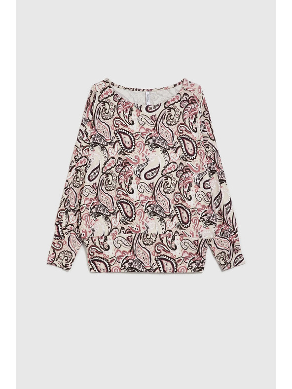 Moodo Светло бежов дамски пуловер